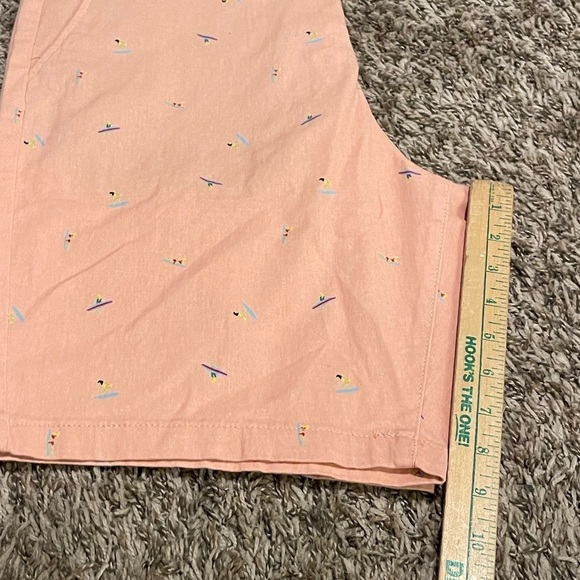 Jachs New York NWT pink surfer print pink twill cotton chino shorts - Picture 12 of 13